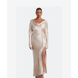 No longer available on their site! Beautiful viscose gown.